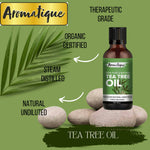 Thumbnail for Aromatique Tea Tree Essential Oil for Skin Acne, Hair - Distacart
