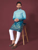 Anaita Blue Multicolour Kurta - Distacart