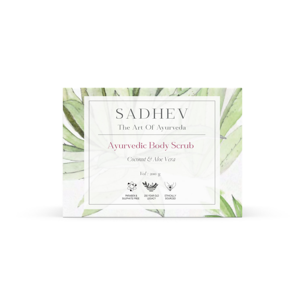 Sadhev Ayurvedic Body Scrub - Distacart