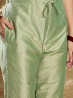 Thumbnail for Indo Era Women Floral Embroidered Regular Thread Work Kurta with Trousers