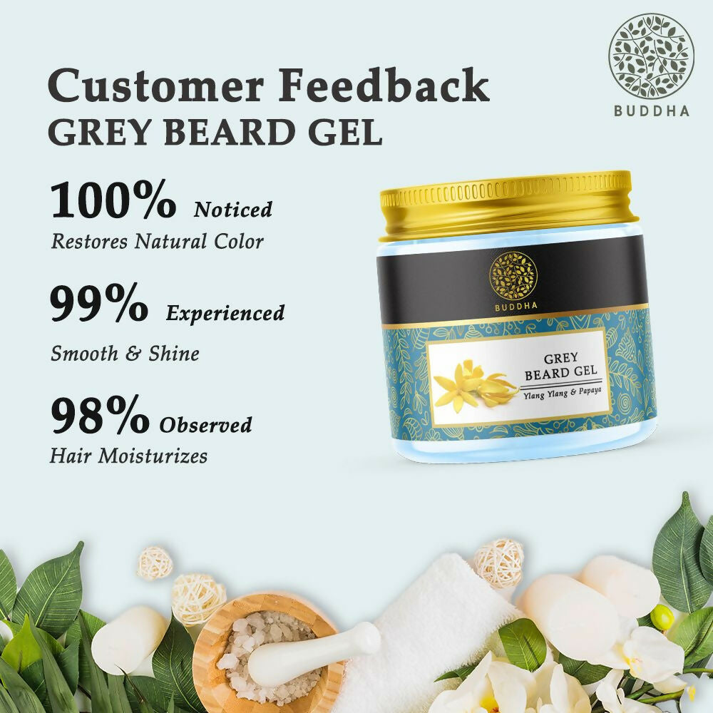 Buddha Natural Anti Grey Beard Gel - Distacart