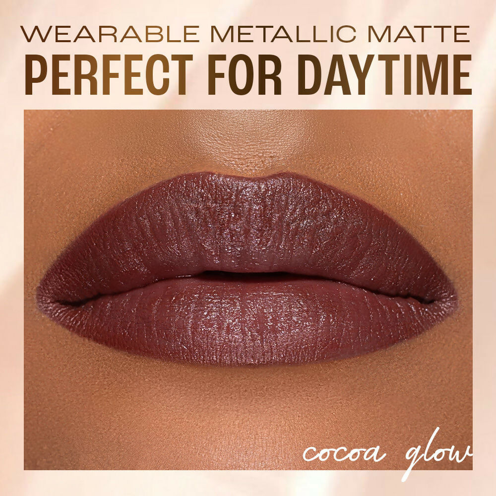 Lakme Be-jewel Shimmer Lip Liquid - Cocoa Glow