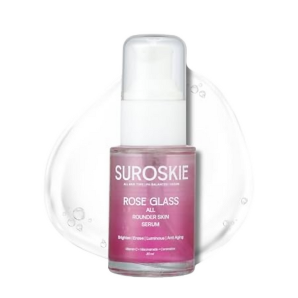 SUROSKIE Rose Glass All Rounder Face Serum - Distacart