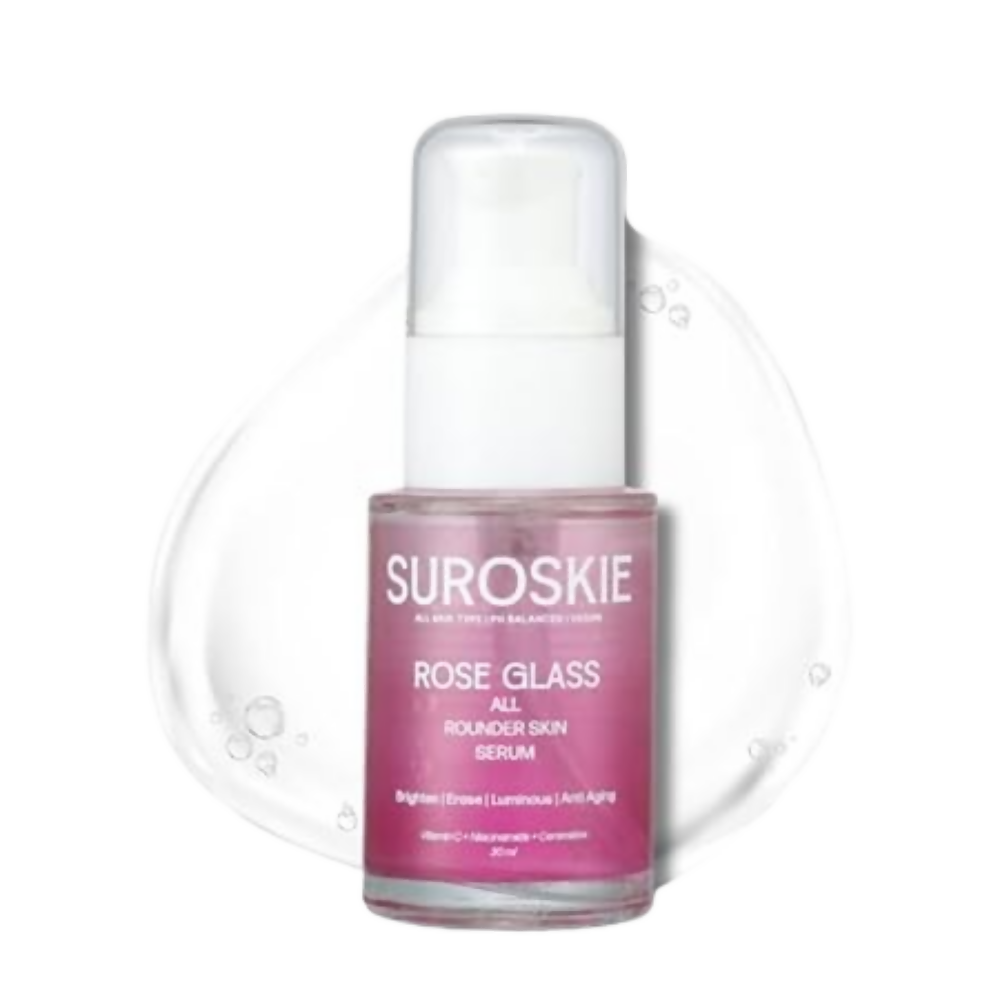 SUROSKIE Rose Glass All Rounder Face Serum - Distacart
