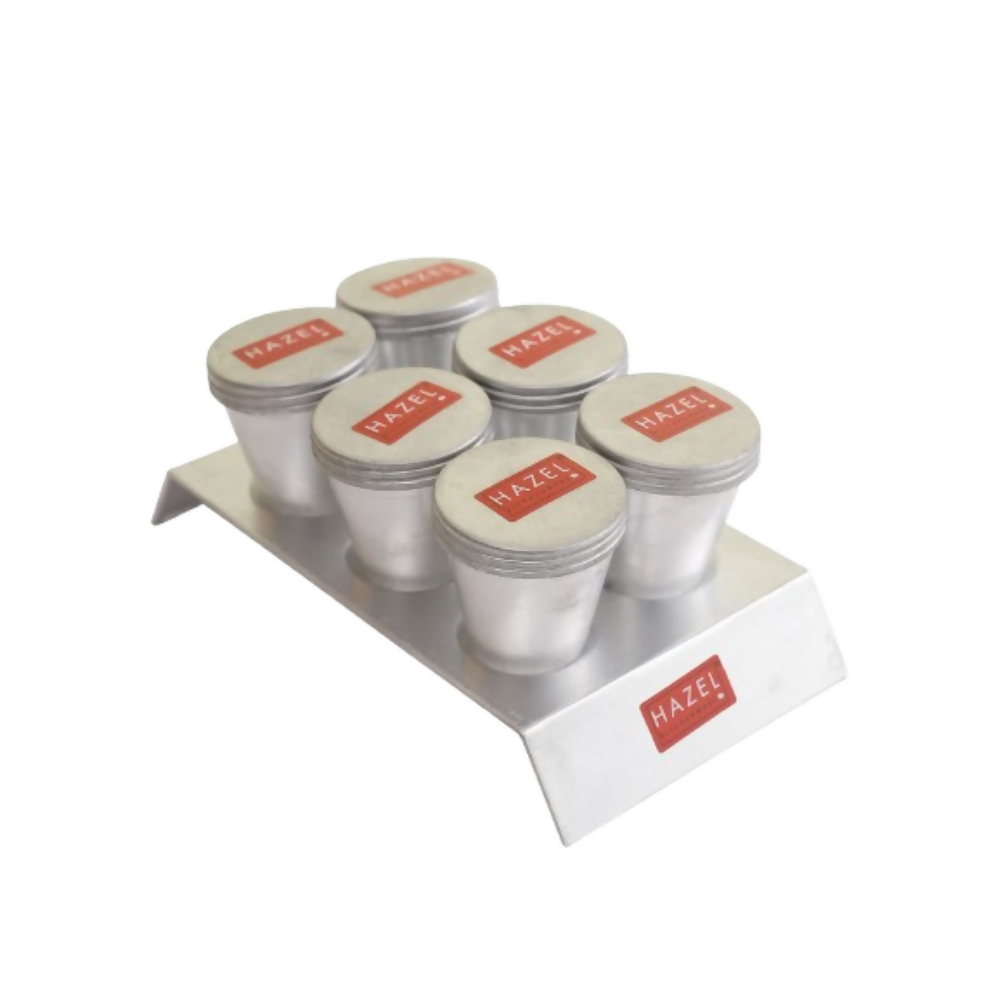 Hazel Kulfi Moulds Set Aluminium - Distacart