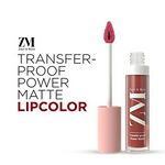 Thumbnail for Zayn & Myza Transfer Proof Power Matte Lip Color - Blush Nude - Distacart