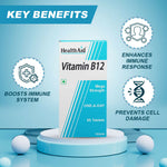 Thumbnail for HealthAid Vitamin B12 1000 mcg Mega Strength Tablets - Limited Time Offer