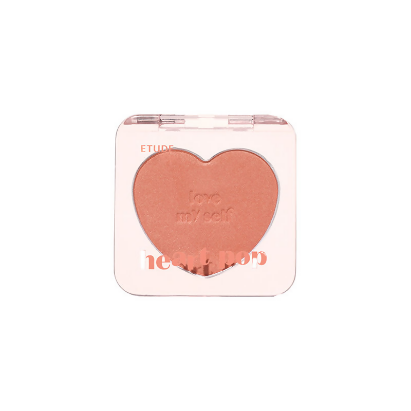 Etude House Heart Pop Blusher - Super Sunset - Distacart