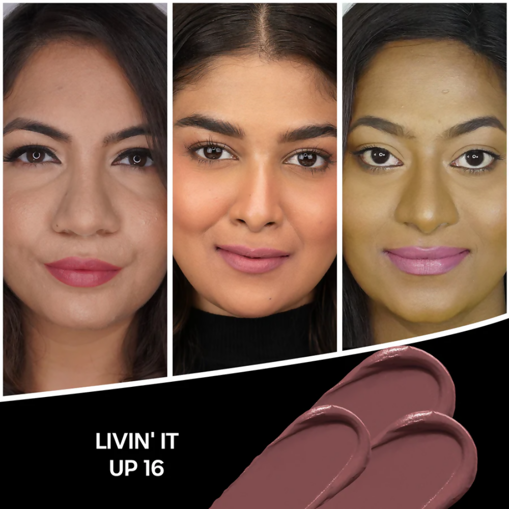 Faces Canada Comfy Matte Creme Lipstick - Livin It Up 16 - Distacart
