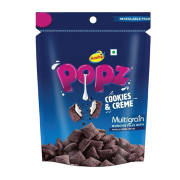 Sundrop Popz Cookie & Creme Multigrain Munchies - Dista