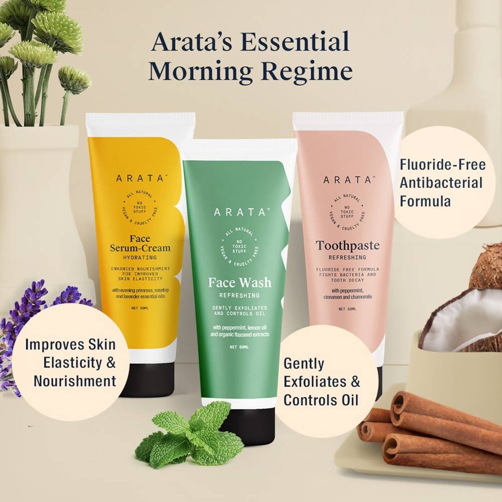 Arata Essential Morning Regime