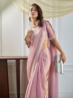 Thumbnail for kasee Embellished Beads and Stones Pure Silk Saree - Distacart