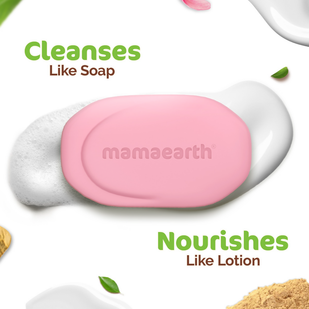 Mamaearth Multani Mitti Moisturizing Lotion Soap (Buy 3 Get 1 Free) - Distacart