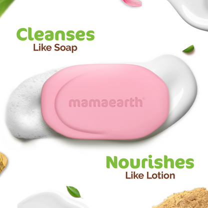 Mamaearth Multani Mitti Moisturizing Lotion Soap (Buy 3 Get 1 Free) - Distacart