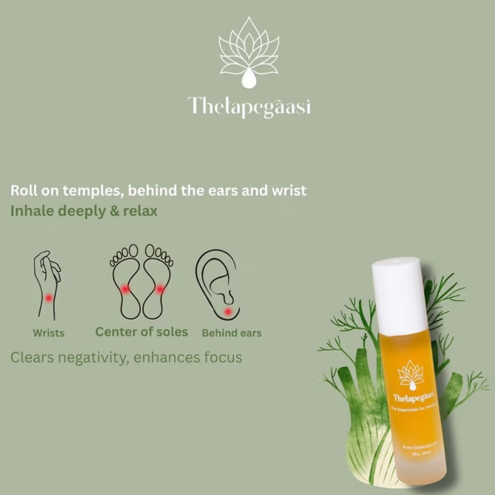 Thetapegaasi Prosperity Pure Essential Oil Roll-On - Dista