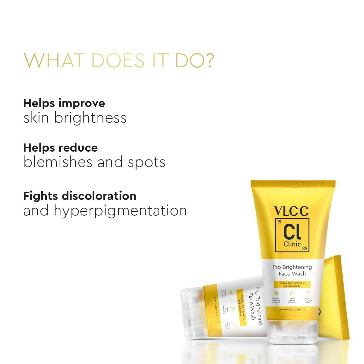 VLCC Clinic Pro Brightening Face Wash - Distacart