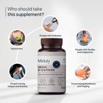 Thumbnail for Miduty by Palak Notes Vitamin B12 - Methyl Folate Chewables