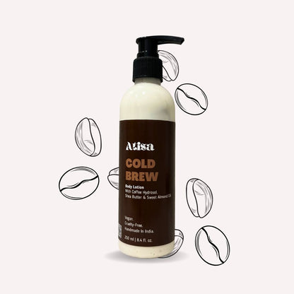 Atisa Cold Brew Body Lotion - Distacart