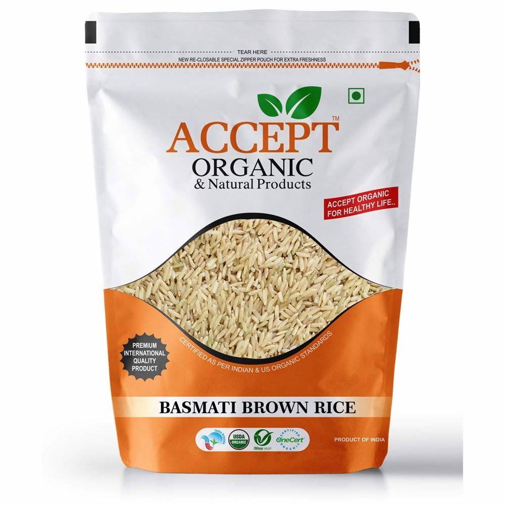 Accept Organic & Natural Products Basmati Brown Rice