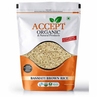 Accept Organic & Natural Products Basmati Brown Rice