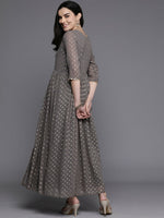 Thumbnail for Ahalyaa Women's Traditional wear Kurta Set - Grey - Distacart