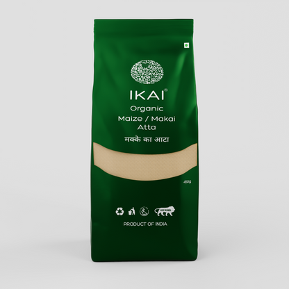 2 - Organic MaizeMakai Flour - 450 gm