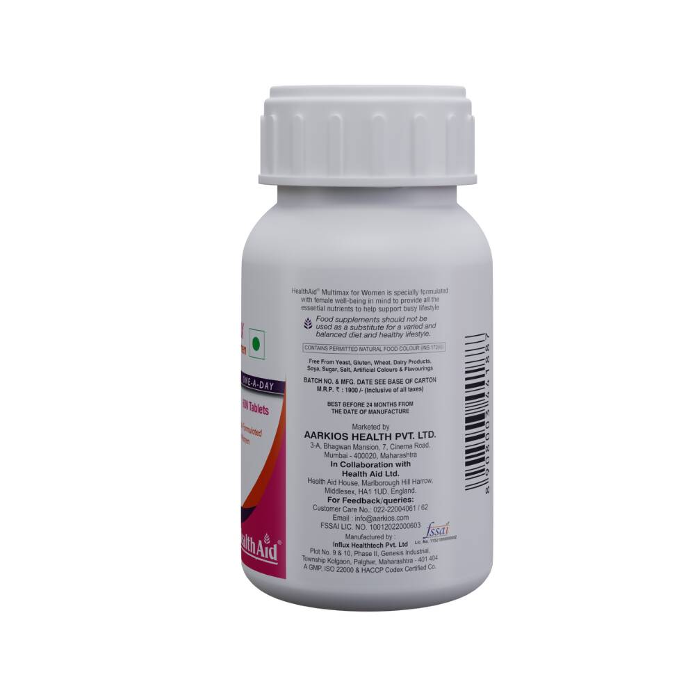 HealthAid MultiMax Tablets for Women - Distacart