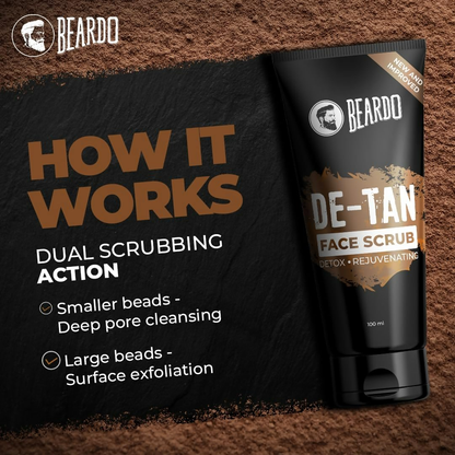 Beardo De-tan Har Roz Kit For Men - Distacart