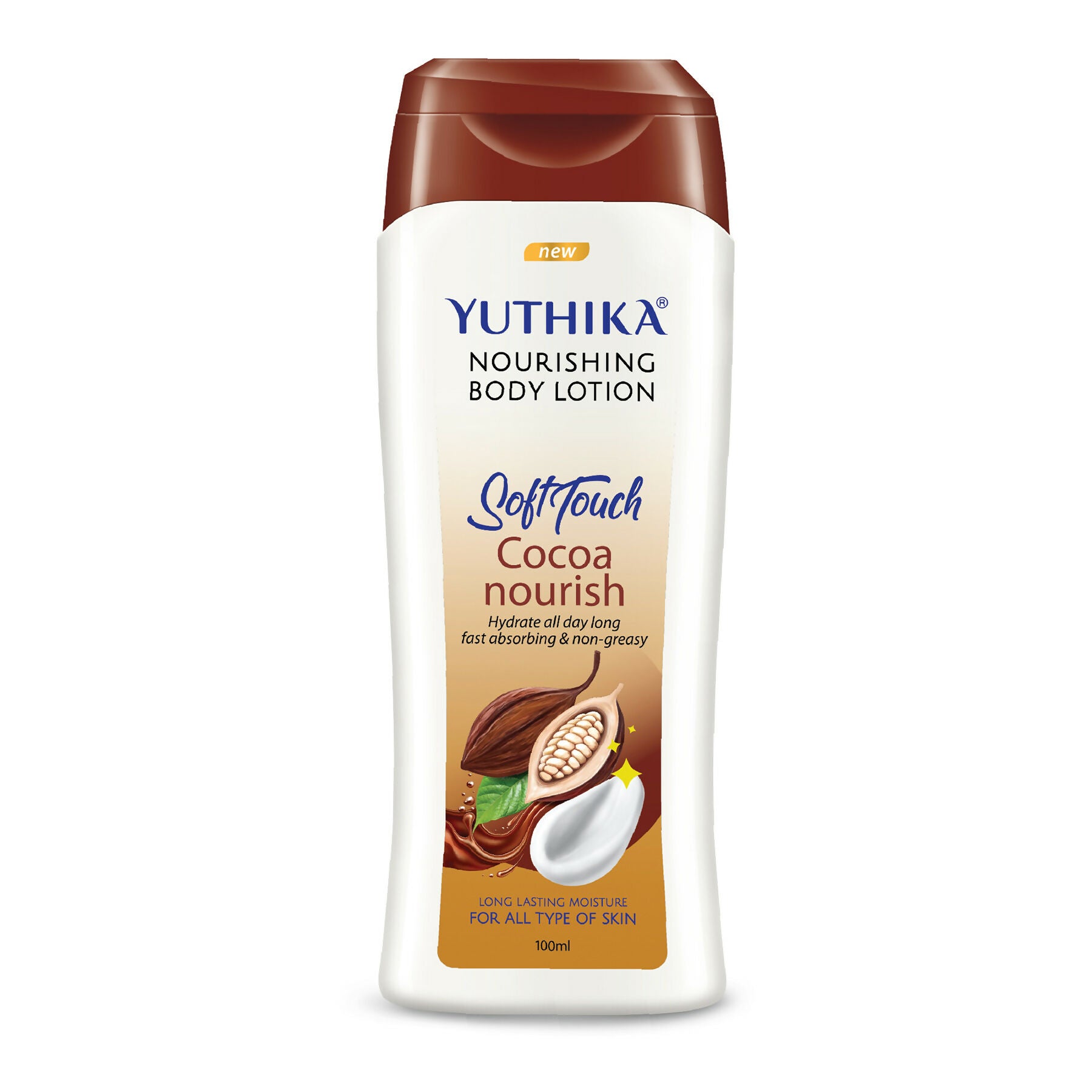 Yuthika Soft Touch Cocoa Body Lotion For Women & Men - Distacart
