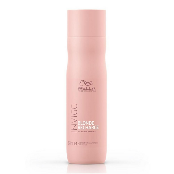 Wella Professionals Invigo Blonde Recharge Color Refreshing Shampoo - Distacart