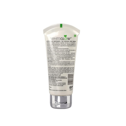 Lotus Herbals White Glow Active Skin Whitening & Oil Control Facewash - Distacart