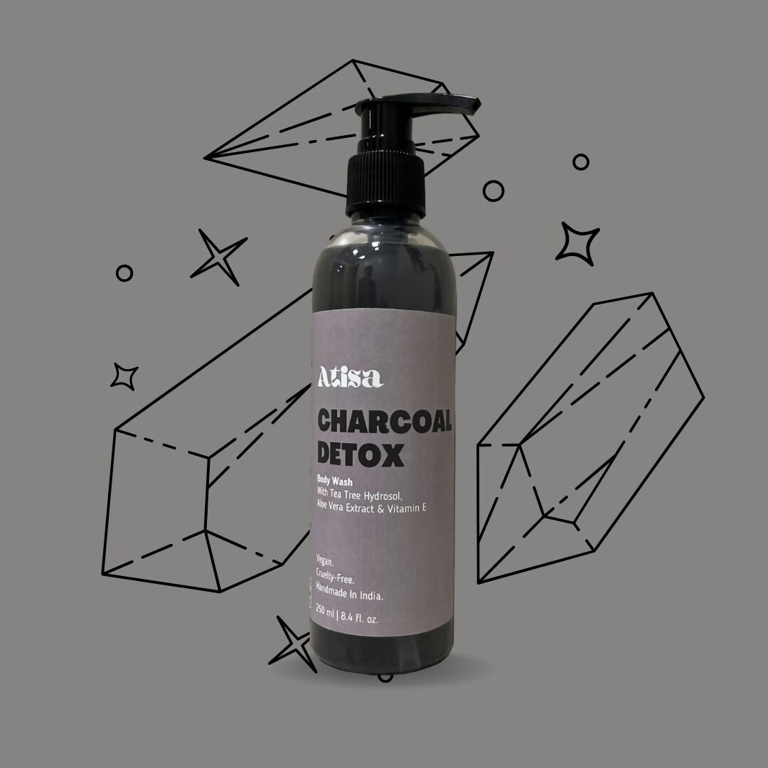 Atisa Charcoal Detox Body Wash - Distacart