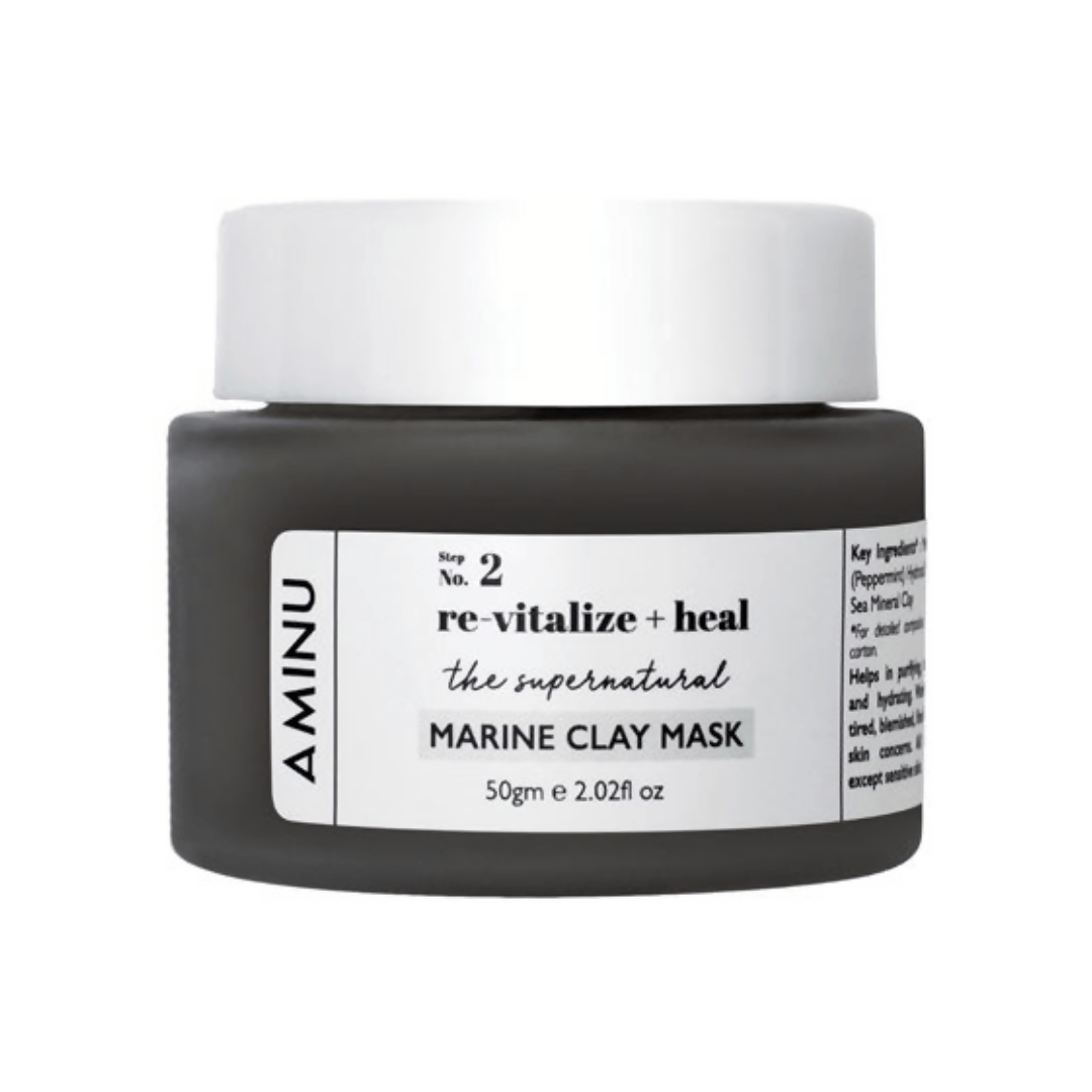 Aminu Marine Clay Mask For Sensitive & Acne Prone Skin - Distacart