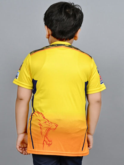 Baesd Boys Round Neck IPL Cricket Jersey T20 T-shirt - Distacart