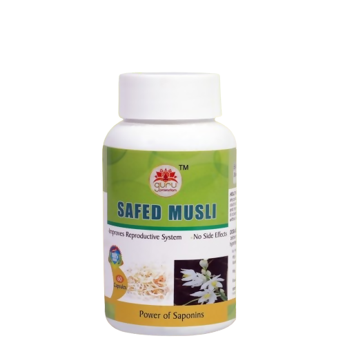 Guru Prasadam Safed Musli Capsules - Distacart