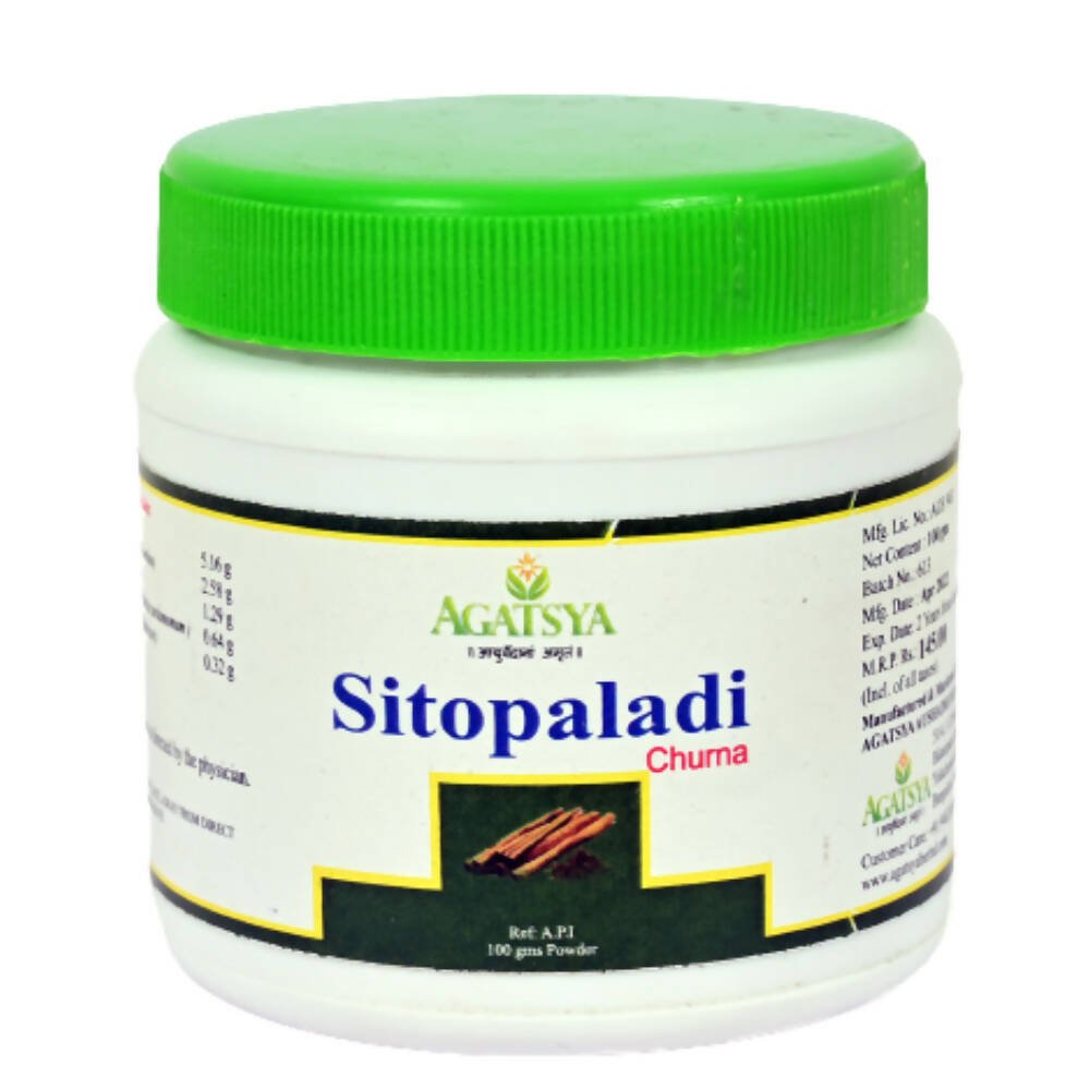 Agatsya Sitopaladi Churna - Distacart