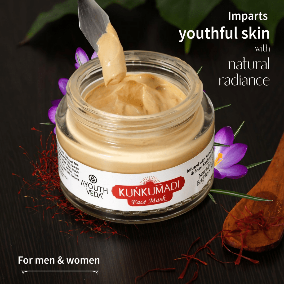 Ayouthveda Kunkumadi Face Mask - Distacart