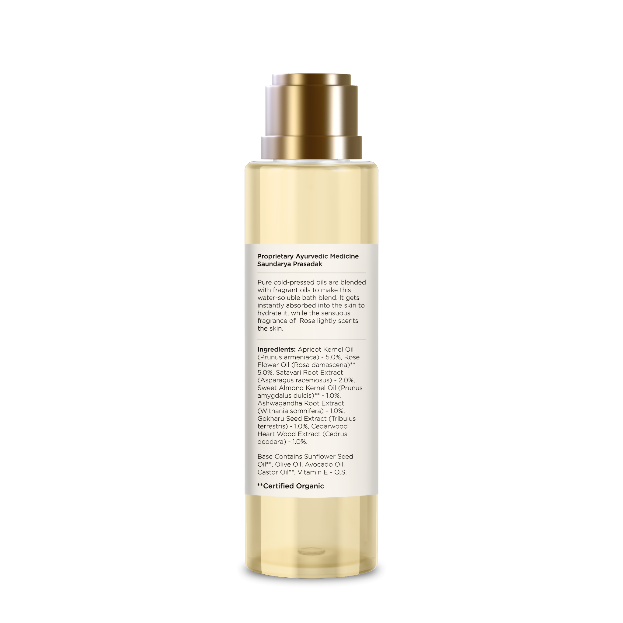 Forest Essentials After Bath Oil Indian Rose Absolute - Nourishing After Shower Body Oil