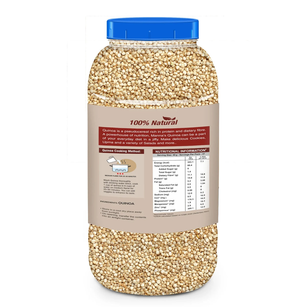 Manna Quinoa (Jar)