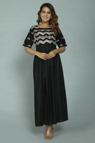 Alvano Printed Stylish Anarkali Kurti for Women and Girls Rayon Embroidery - Distacart