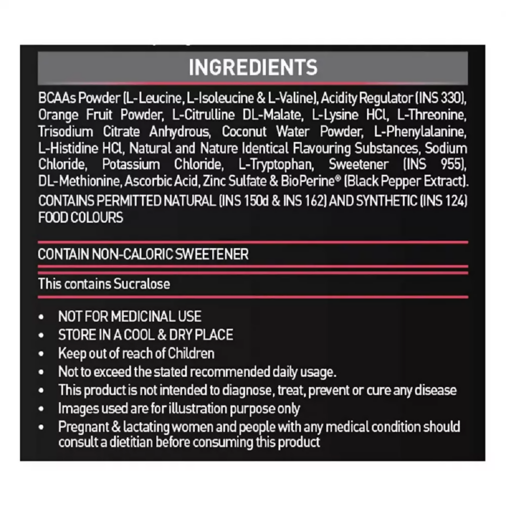 MuscleBlaze EAA 8000 Lemonade