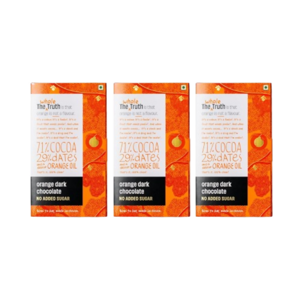 The Whole Truth Dark Chocolate - Orange