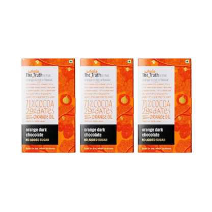 The Whole Truth Dark Chocolate - Orange - Distacart