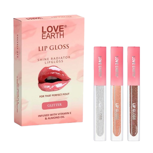 Love Earth Liquid Lip Gloss - Glitter - Distacart