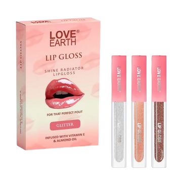 Love Earth Liquid Lip Gloss - Glitter - Distacart
