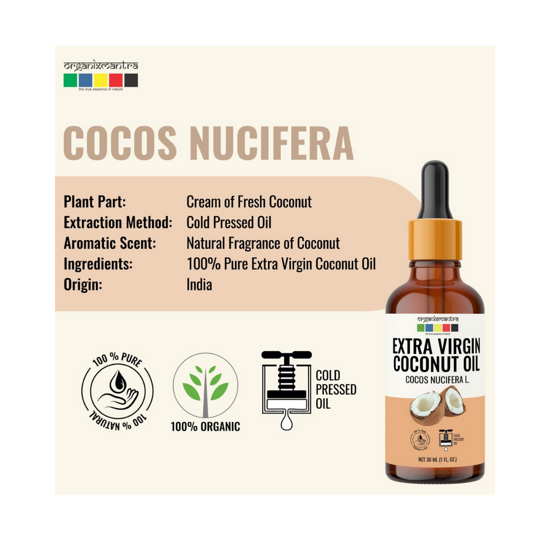 Organix Mantra Extra Virgin Coconut Body Oil - Distacart