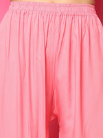 Thumbnail for TAG 7 Women Flared Solid Palazzos - Distacart