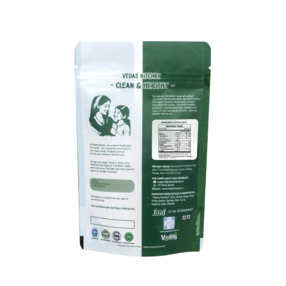 Vedas Kitchen Rolled Oats Flour - Dista
