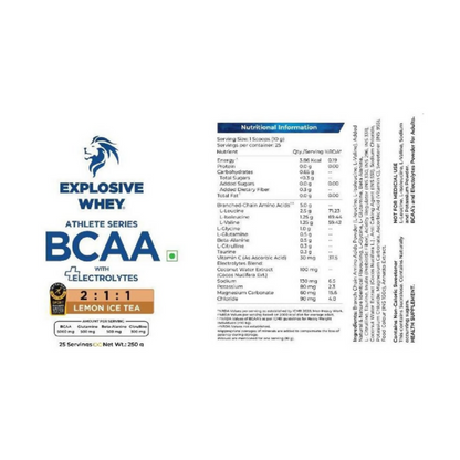 Explosive Whey Athlete Series BCAA - Distacart