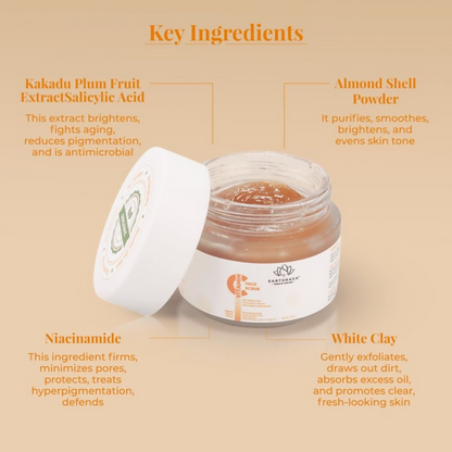 Earthraga Vitamin C Face Scrub - Distacart